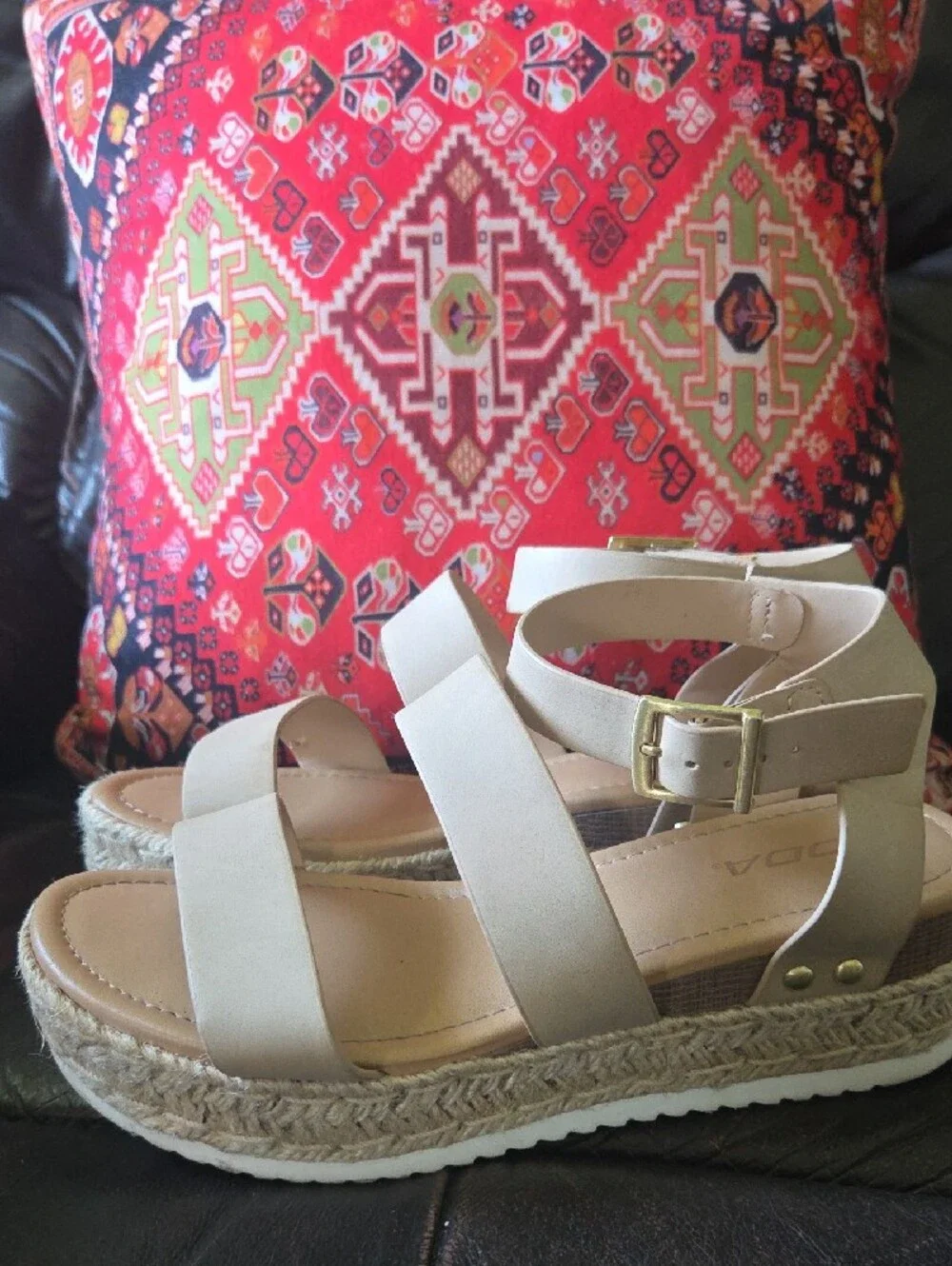 Soda espadrille platform